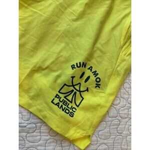 Roark Run Amok‎ 7" Size Large Shorts with Elastic Waistband and Pockets #420